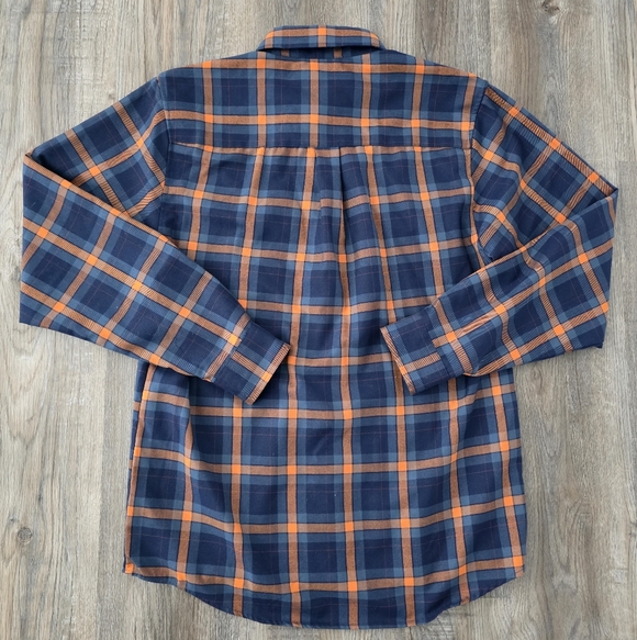 DIXXON Men's Multicolors Plaid Long Sleeve Shirt Size M - Picture 2 of 4